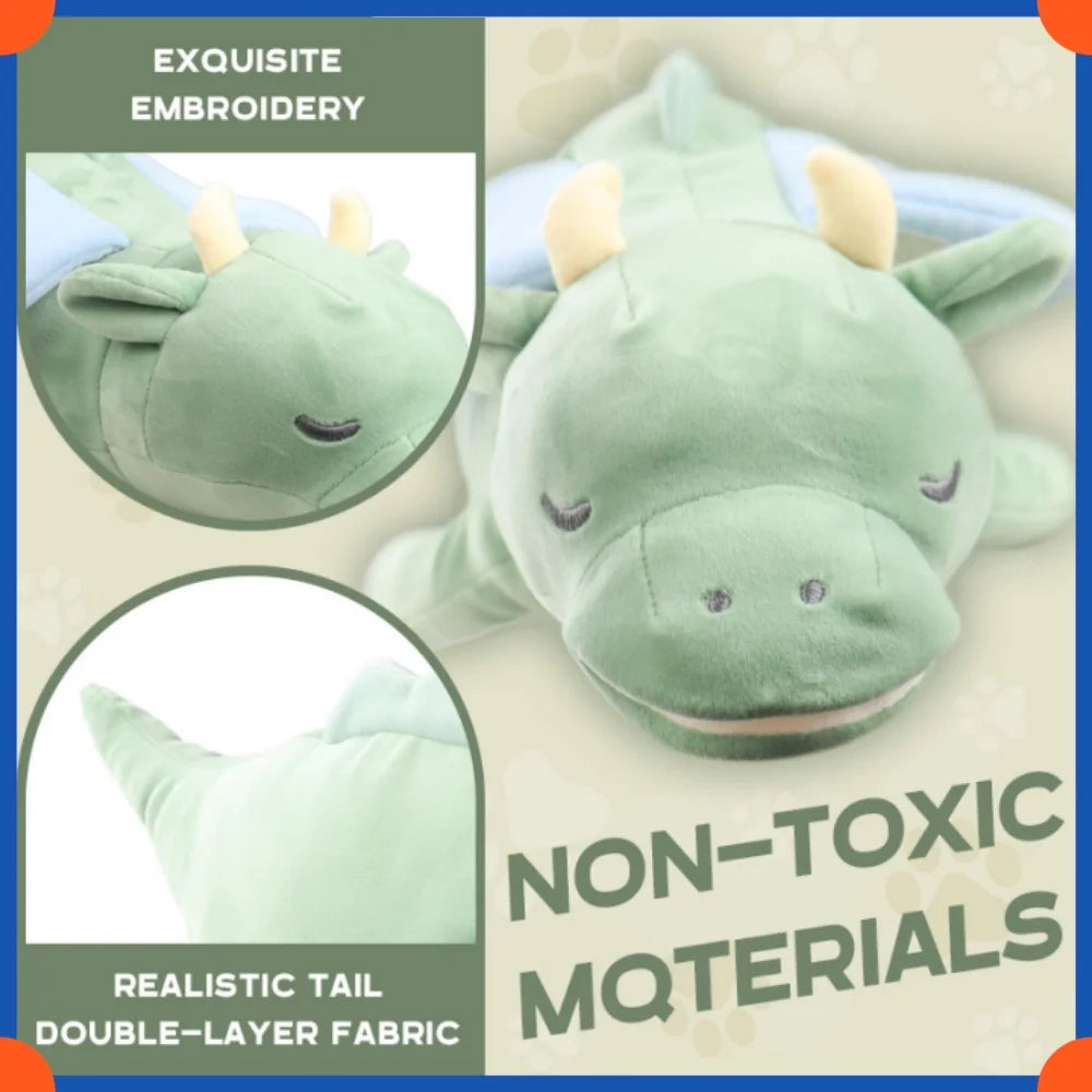 Fuled Christmas Puppy Heartbeat Plush Toys For Dog Training