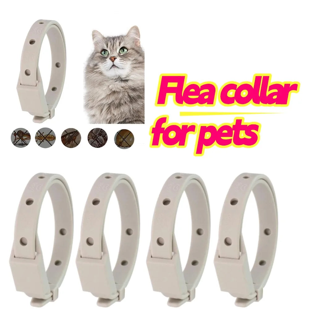 Anti Flea Tick Collar for Cats and Dogs 8 Month Protection