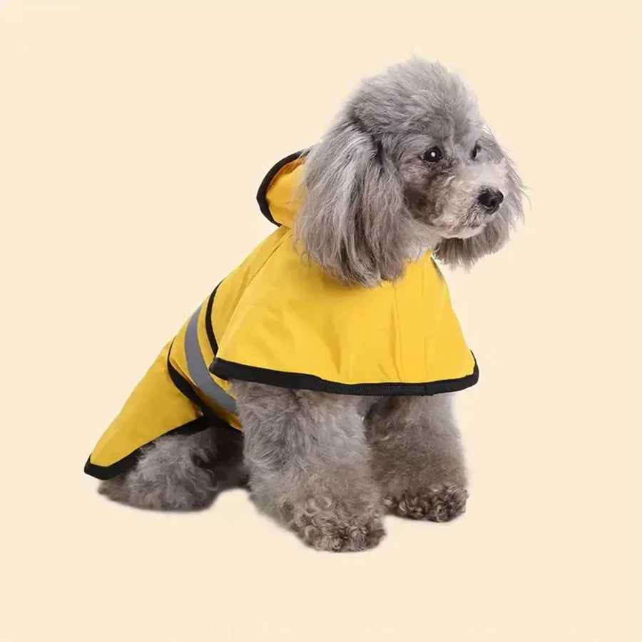 High-concerned Adjustable Waterproof Windproof Dog Raincoat