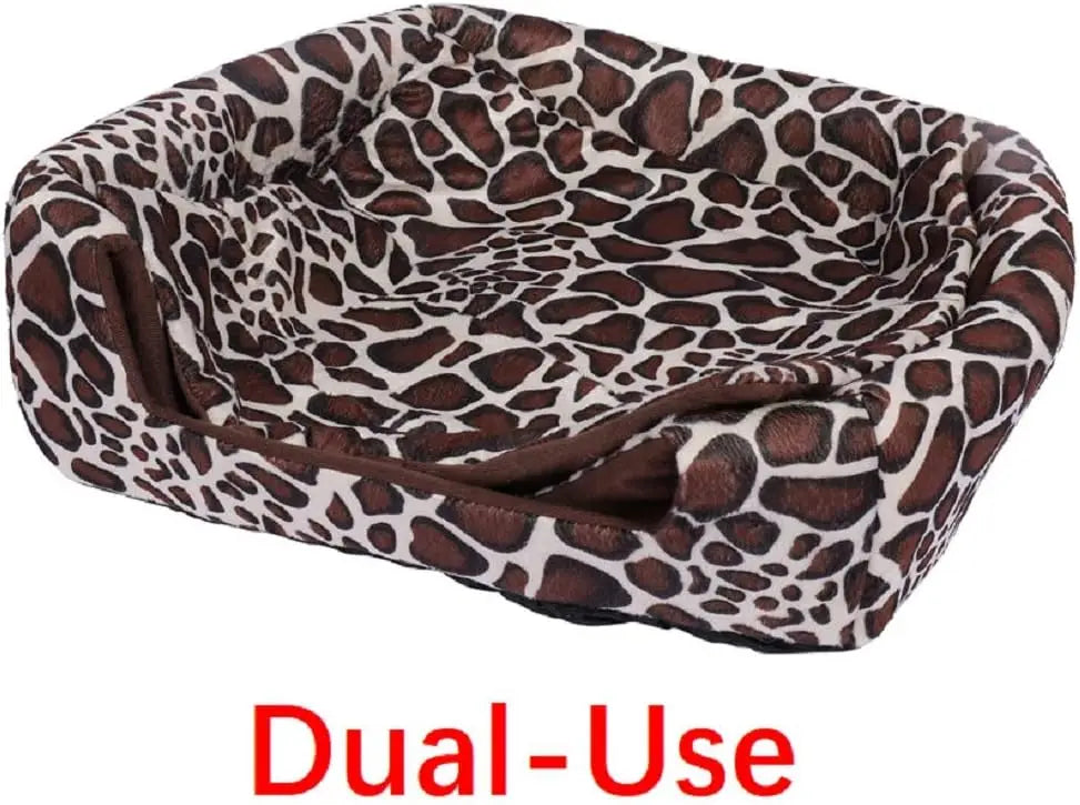 Small Dog Cat House Soft Pet Bed Kennel Strawberry Shape Puppy Tent Warm Cushion Basket for Kitten Sleeping