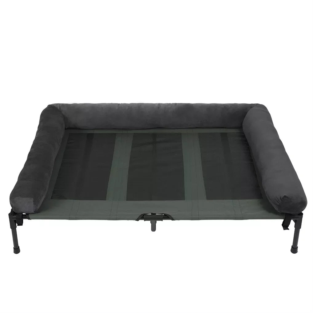 BINGOPAW Outdoor Elevated Dog Bed Cooling Lounger Mesh
