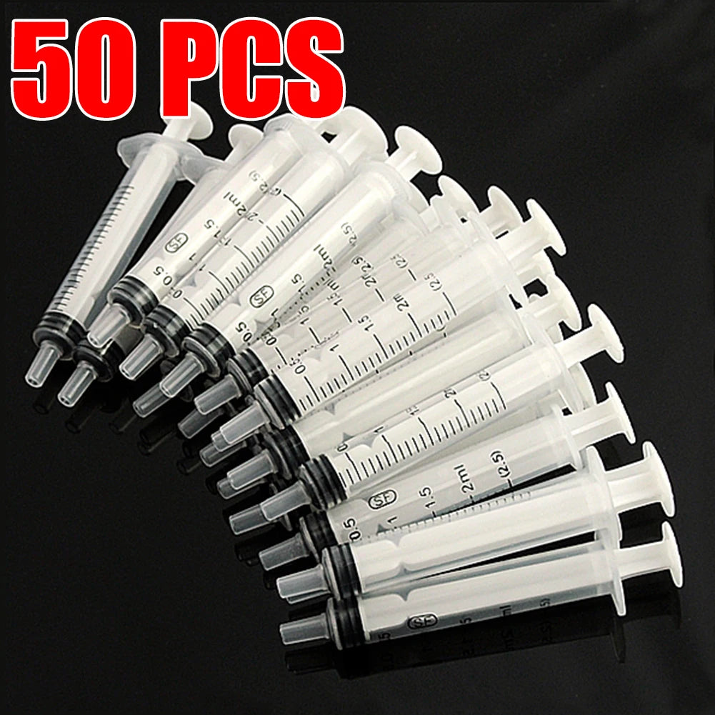 Choice Plastic Syringe Set No Needle For Nutrients Pack