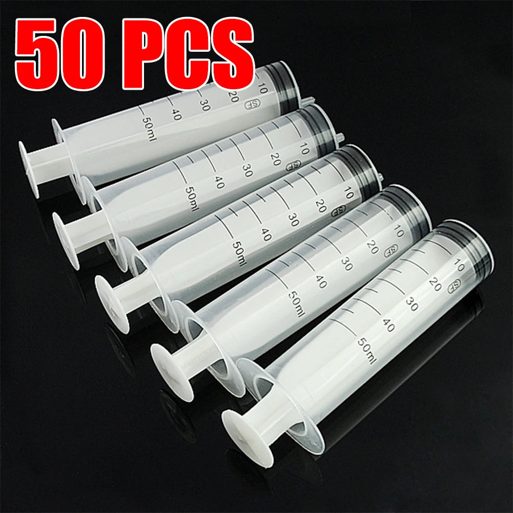 Choice Plastic Syringe Set No Needle For Nutrients Pack