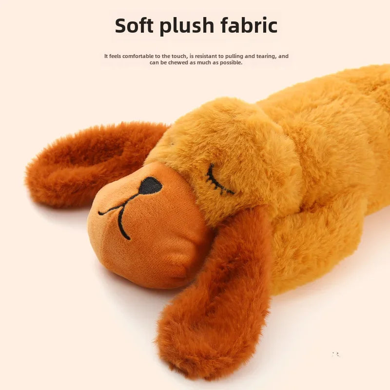 Dog Calming Plush Toy With Simulated Heartbeat For Puppies