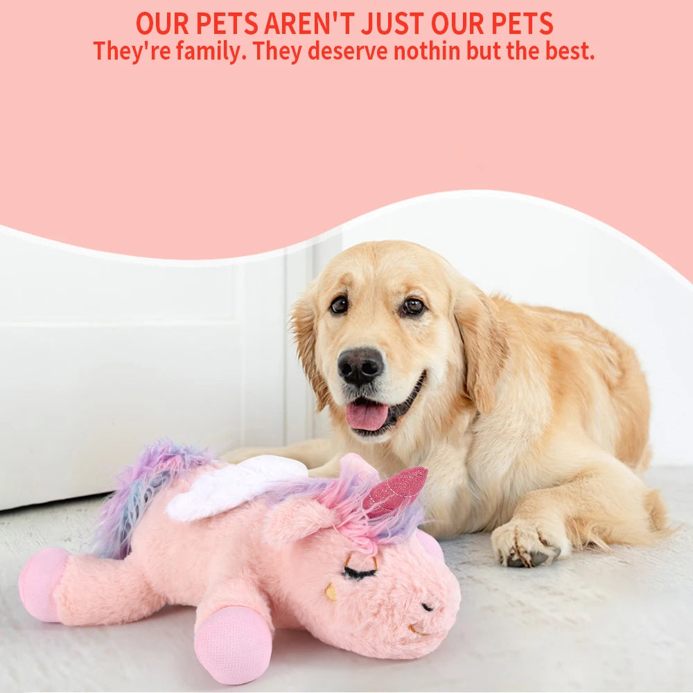 Unicorn Heartbeat Plush Dog Toy For Cats And Dogs Halloween