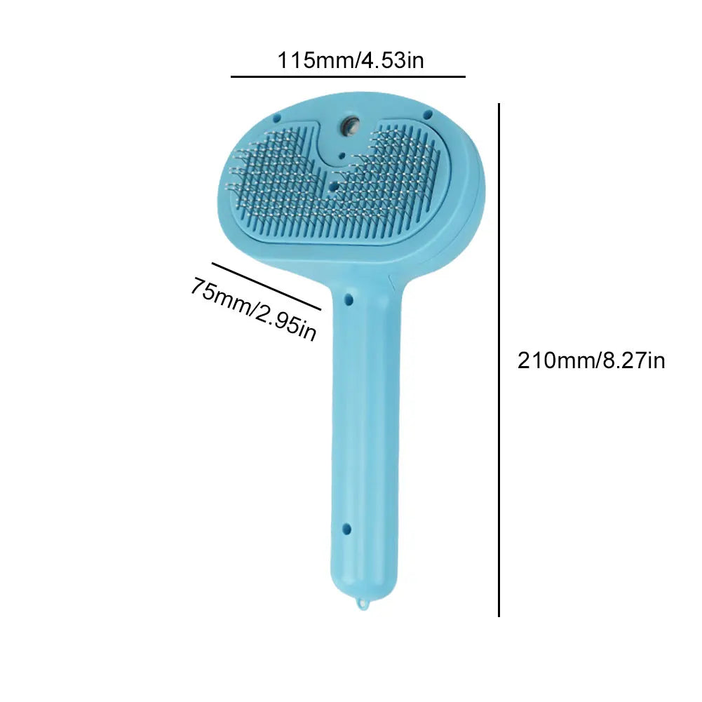 Cat Steam Brush Hair Remover Brush Multi-Function Cat Grooming Brush Cat Shedding Comb Dematting Comb Pet Supplies