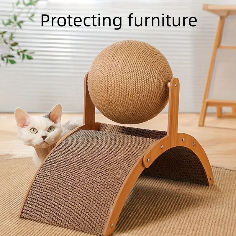 CZBNYXCN Ferris Wheel Cat Scratching Board And Ball Wear Resistant