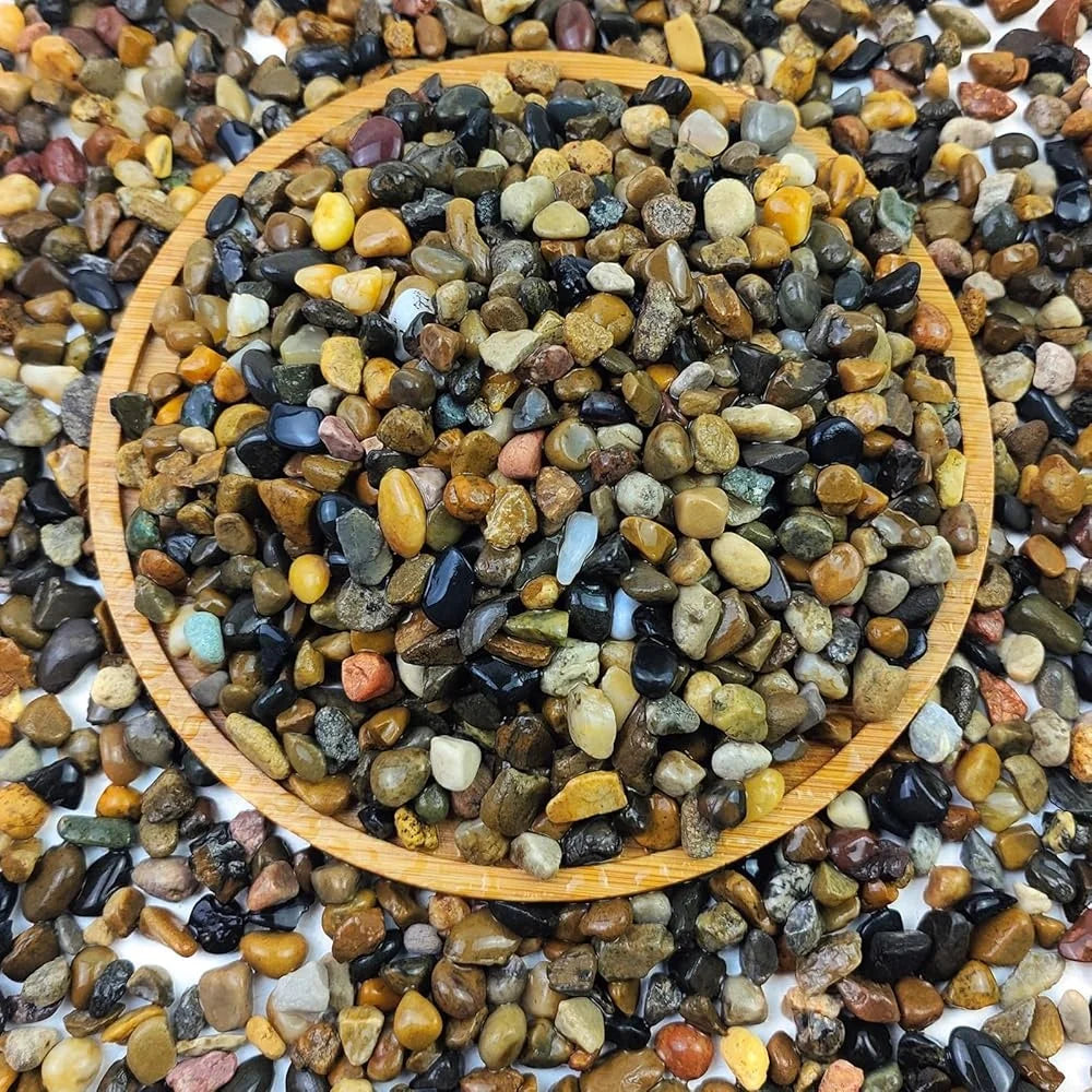 5lbs Pea Gravel Aquarium River Rocks for Plants Fish Tank