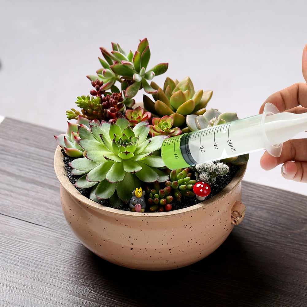 Choice Plastic Syringe Set No Needle For Nutrients Pack