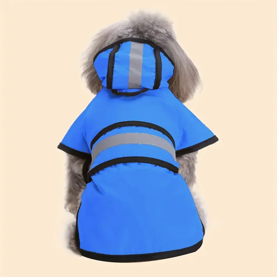 High-concerned Adjustable Waterproof Windproof Dog Raincoat