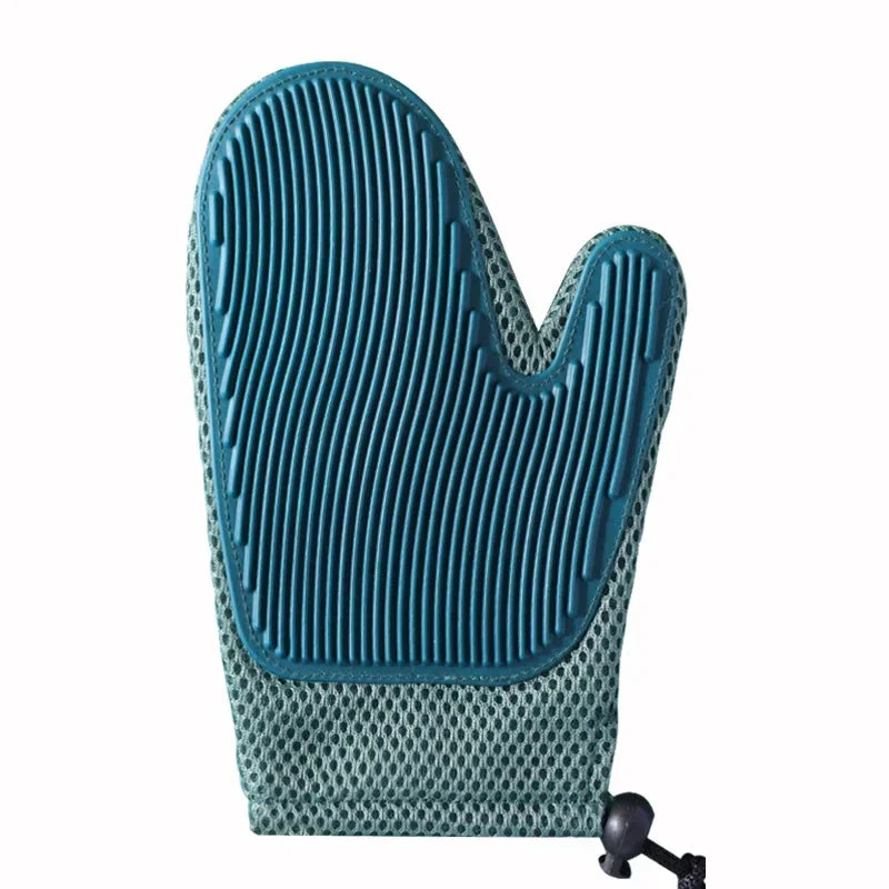 Pet Glove Cat Grooming Glove Hair Deshedding Brush Remover Dog Comb for Bath Clean and Massage