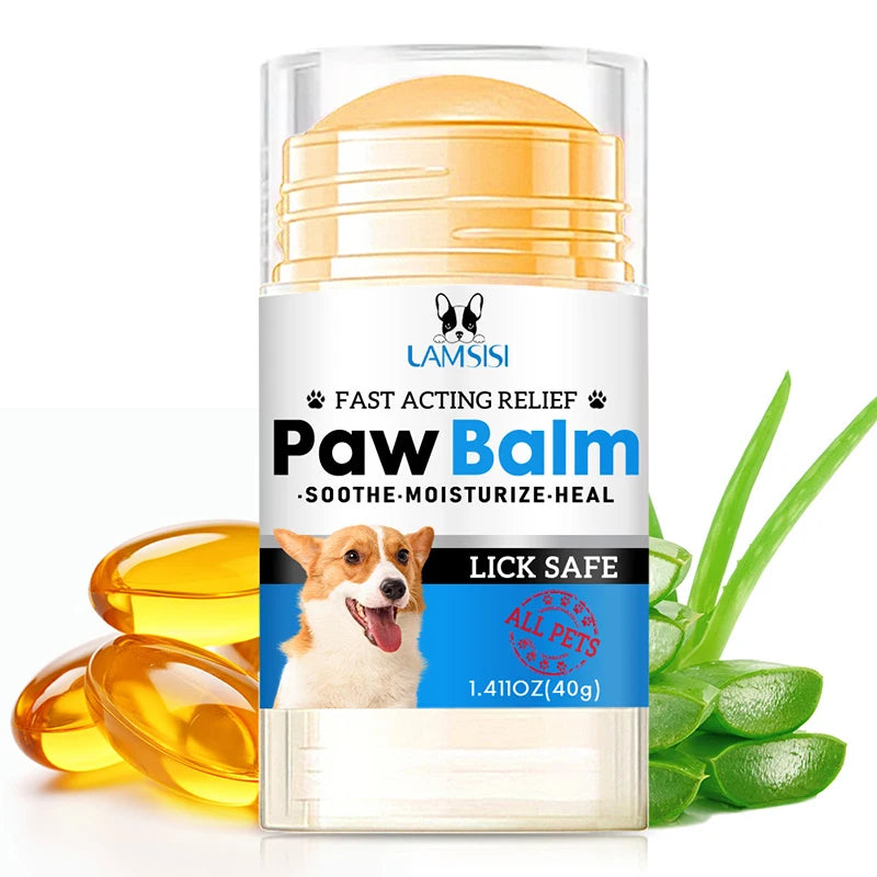 Dog Nose And Paw Balm Cream Moisturizer For Cats And Dogs Paw Protector Foot Repair Accessory