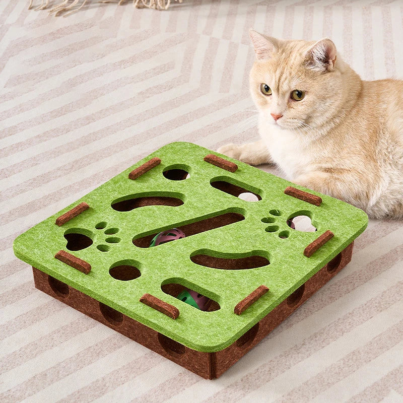ZhejiangChoice Scratching Post For Indoor Cats Sisal Kitten Interactive Toy