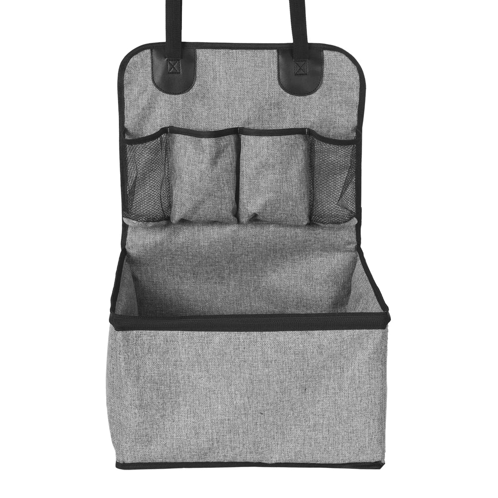 Dog Car Seat Booster For Front Seat With Storage Pockets