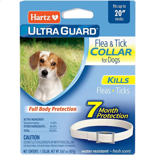 UltraGuard Flea Tick Collar For Dogs And Puppies Protection