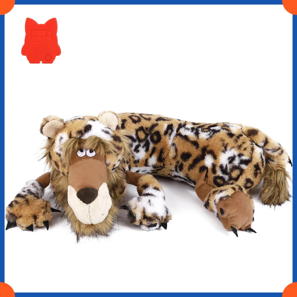 Fuled Christmas Puppy Heartbeat Plush Toys For Dog Training