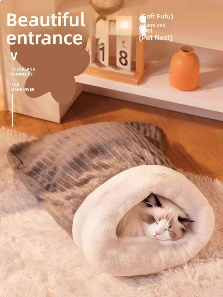 ZhejiangChoice Portable Cat Bed Cozy Travel Nest