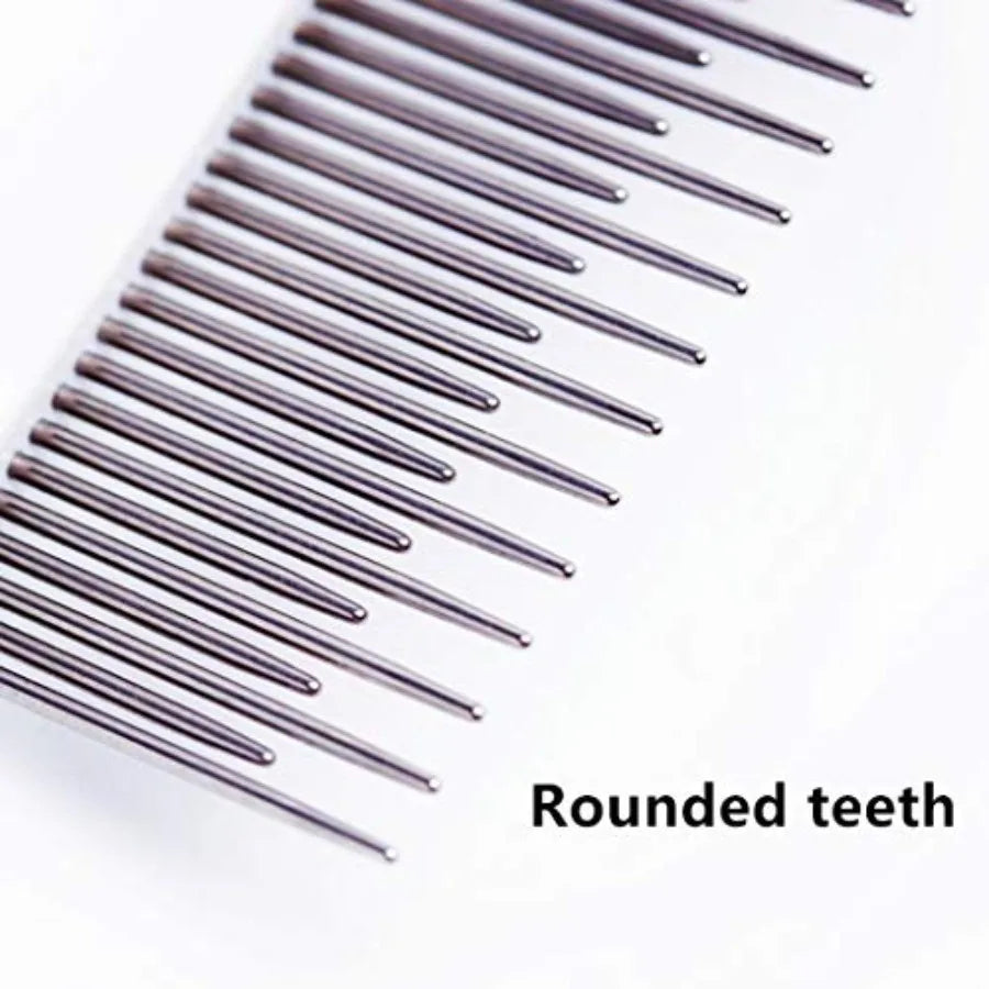 Hign-concerned Long And Short Teeth Pet Comb For Dogs Cats