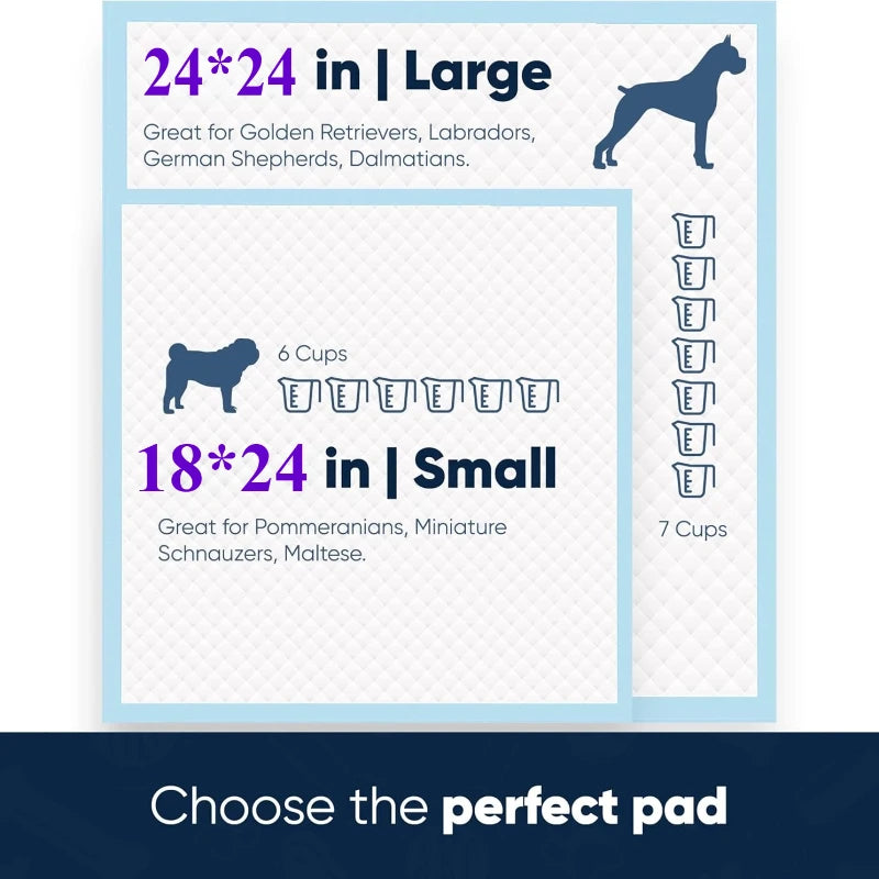Dog Litter Training Pads Leak Proof Quick Dry Absorbent