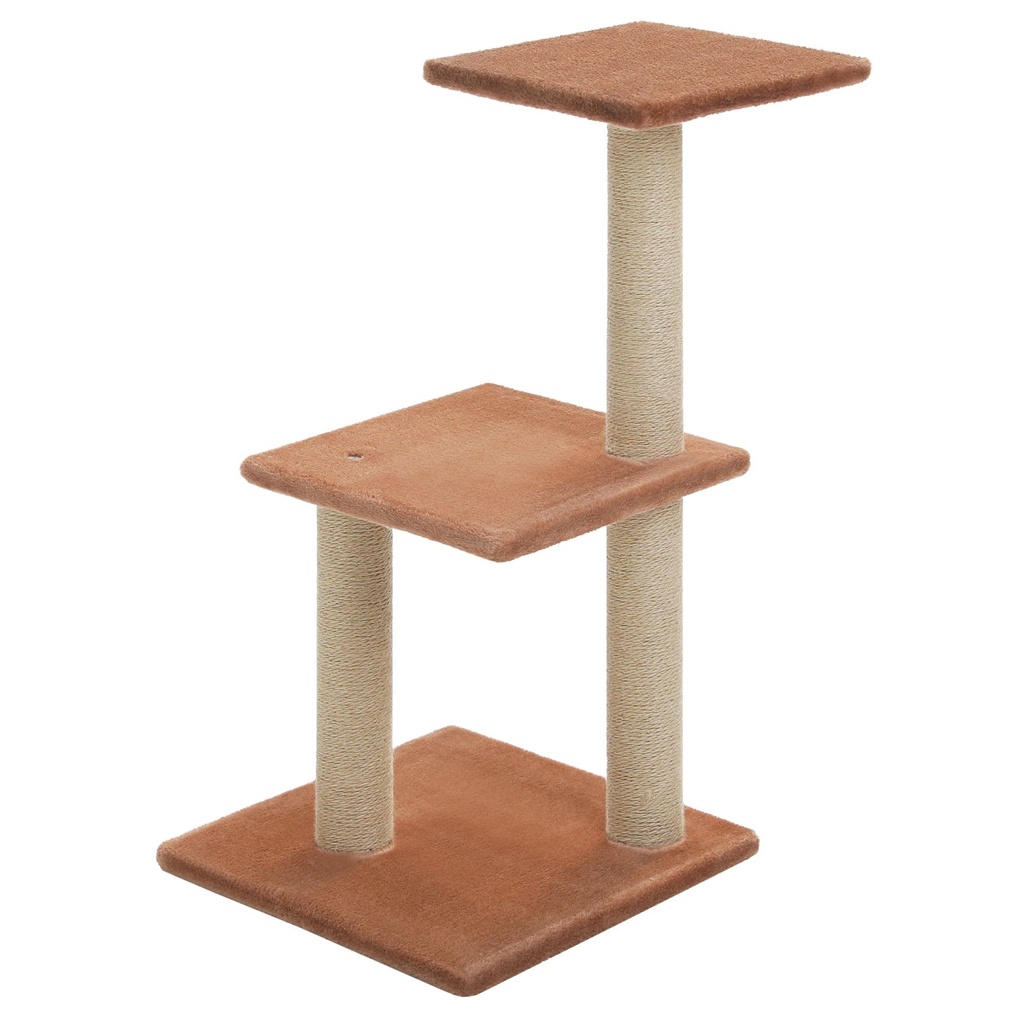 Cat Tree Cat Tower for Indoor Cats with Big Hammock Removable Top Perch and Scratching Posts Grey