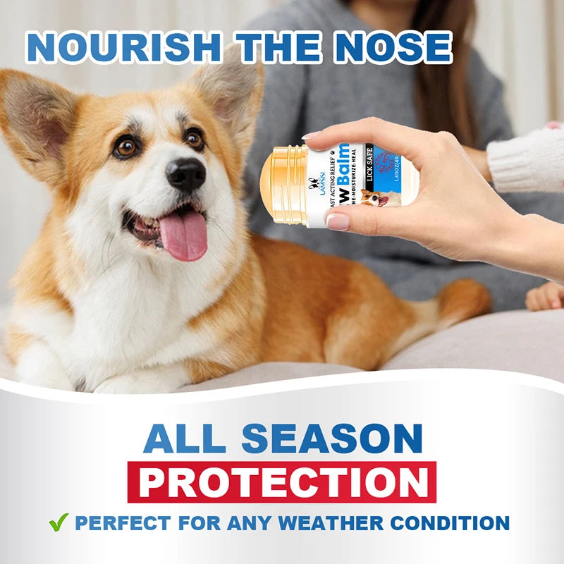 Dog Nose And Paw Balm Cream Moisturizer For Cats And Dogs Paw Protector Foot Repair Accessory