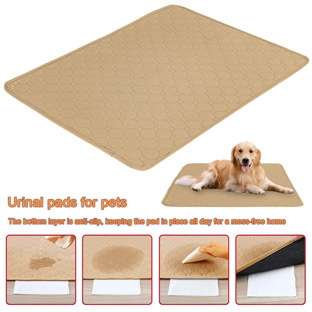Shunmaii Puppy Training Pad Washable Urine Mat Absorbent