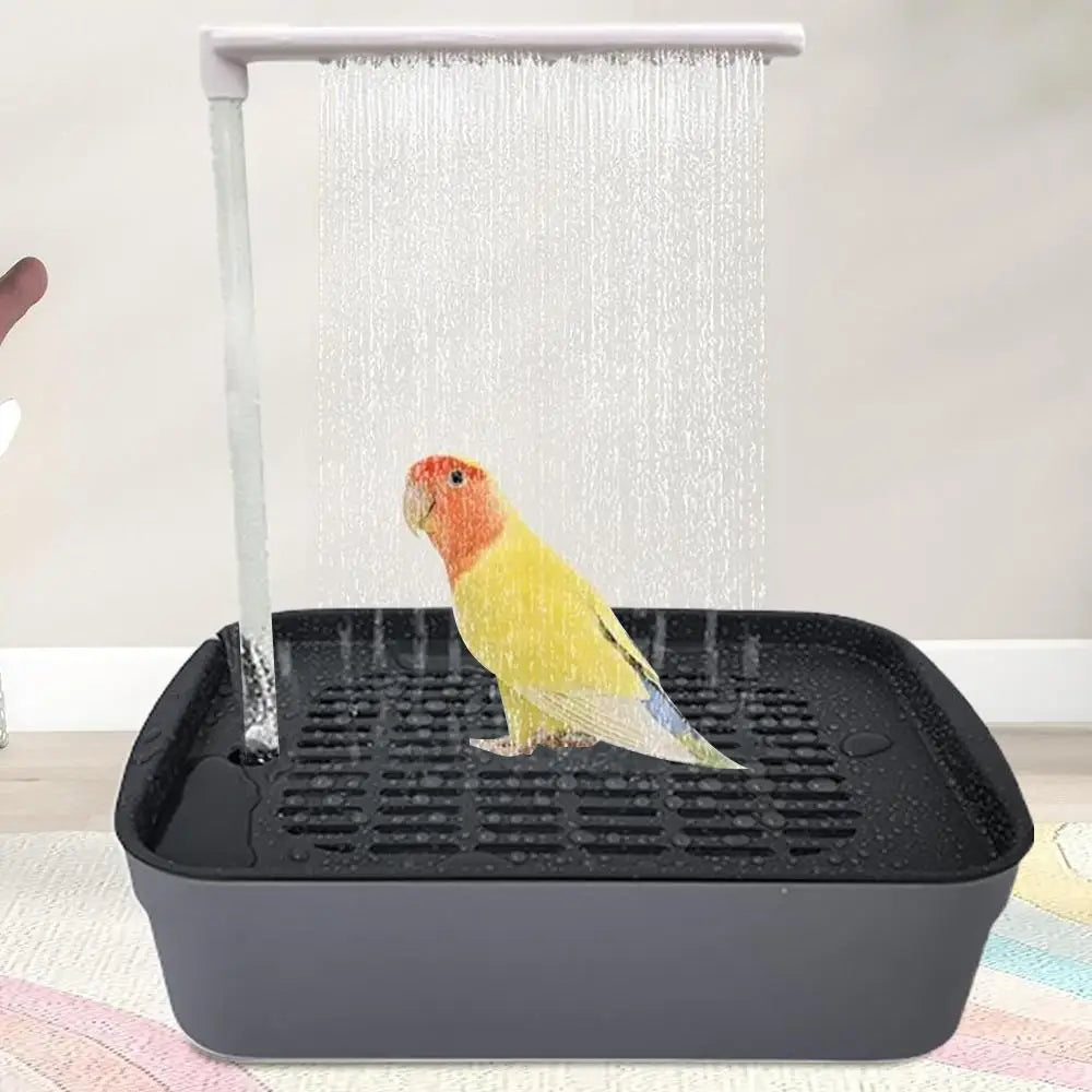 Choice Parrot Bird Bath Tub Automatic Circulating Water USB Fountain