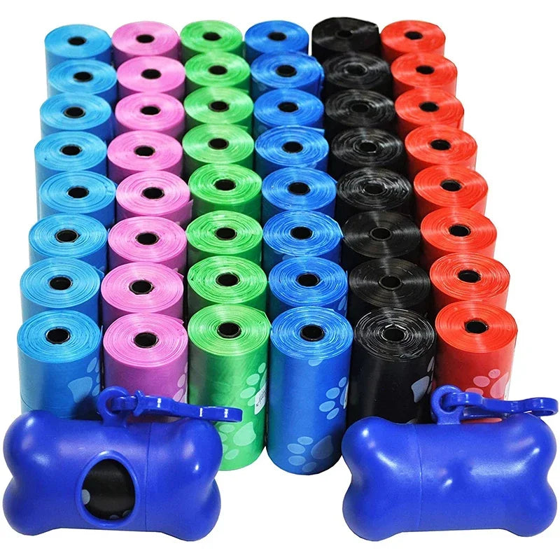 120 Rolls Dog Poop Bags 15 Bags Per Roll Refill Outdoor