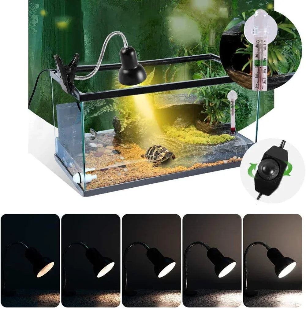 Choice E27 Reptile Heating Lamp Basking Lamp Stand Plus