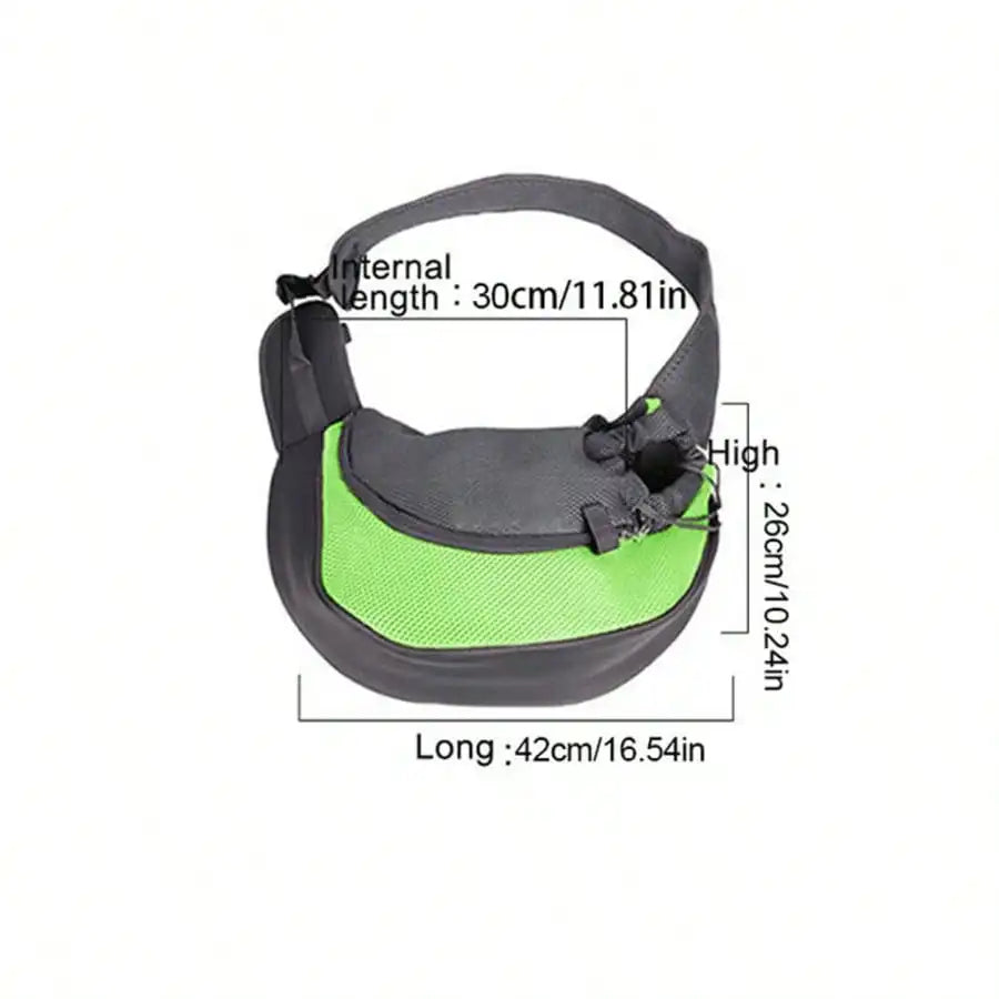 Breathable Pet Backpack Carrier Crossbody Outdoor For Cat And Dog