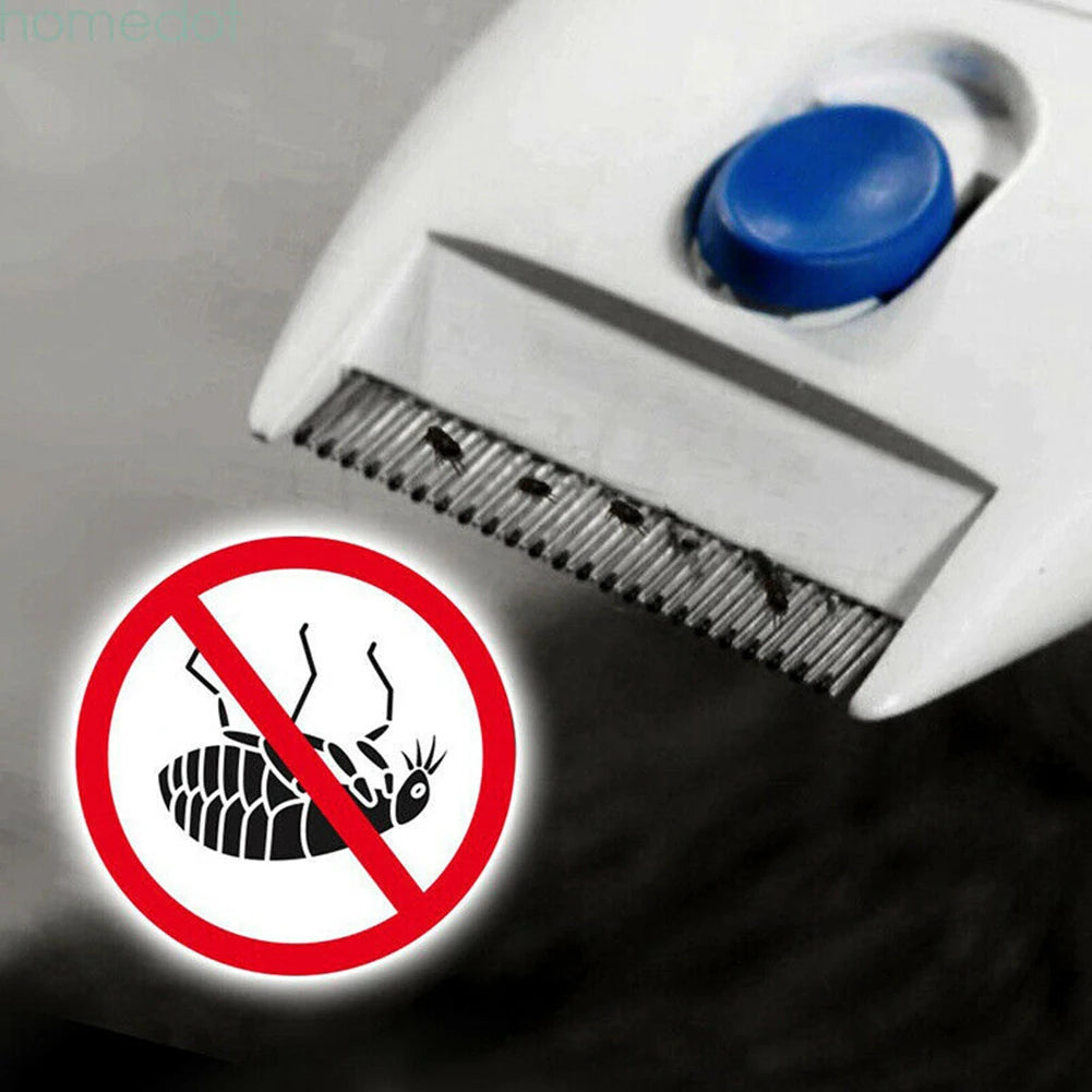 Pet Electric Terminator Brush for Cats and Dogs Anti Flea Lice Cleaner Electronic Comb