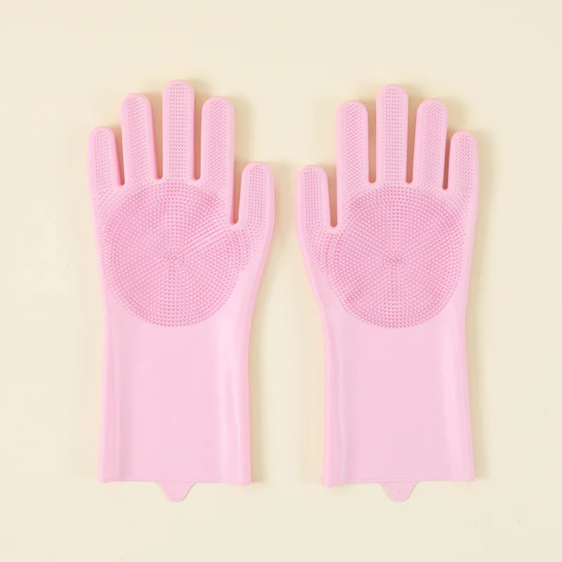 Pet Bath Gloves Thickened Bite Proof Dog Cat Grooming Cleaning Brush Accessories