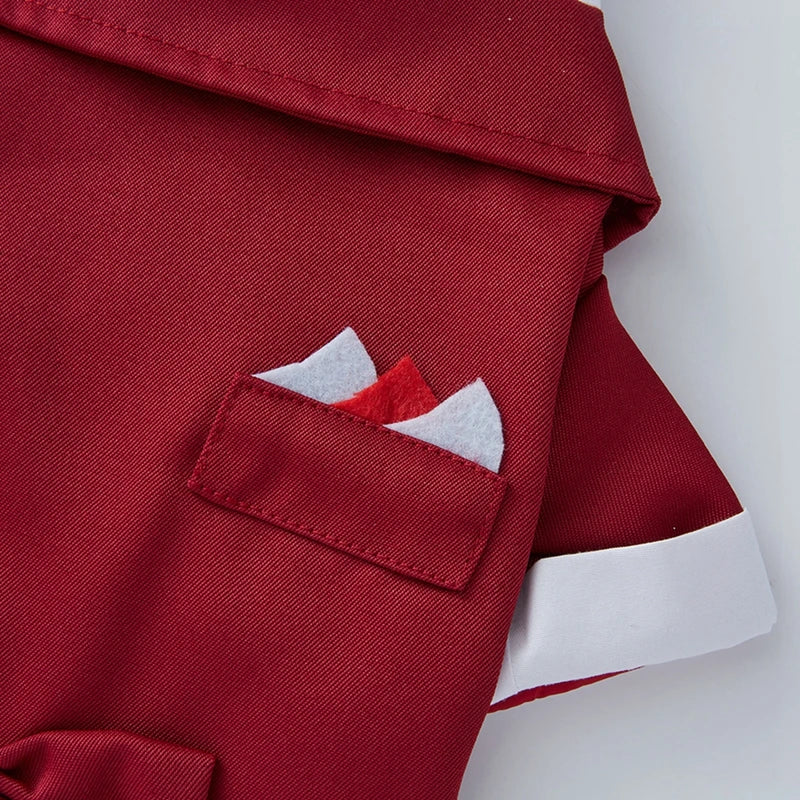 Pet Dog Tuxedo Formal Wedding Party Suit for Small Medium Dogs Bow Tie Shirt Cosplay Gentleman Costume