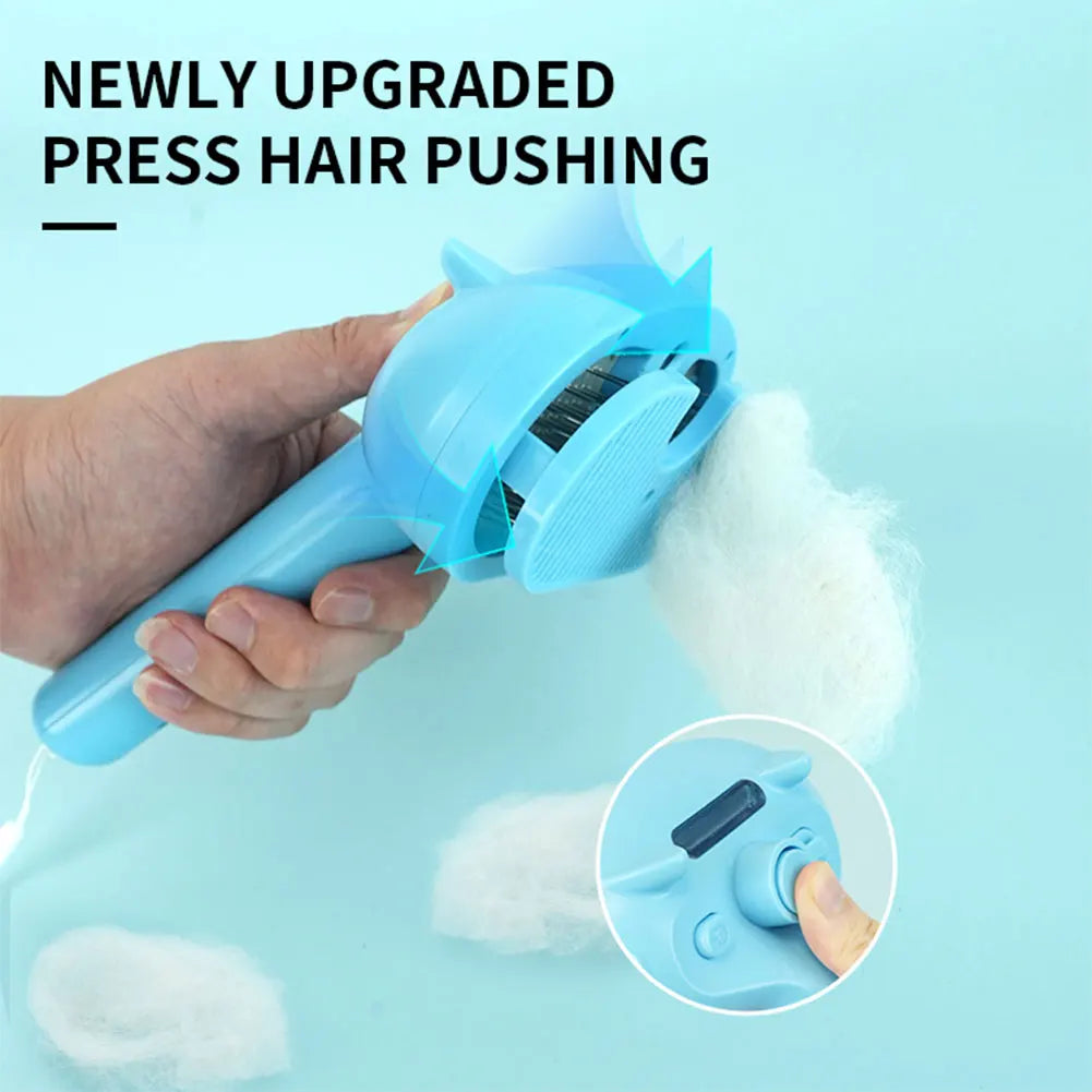 Cat Steam Brush Hair Remover Brush Multi-Function Cat Grooming Brush Cat Shedding Comb Dematting Comb Pet Supplies