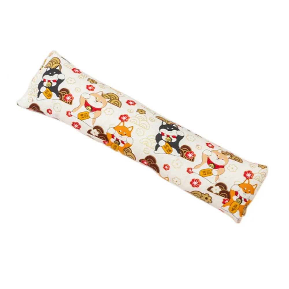 Catnip Kicker Pillow Toys Interactive Cat Kicker Chew Gift Toy Bite Resistant Catnip Filled Cartoon Mice