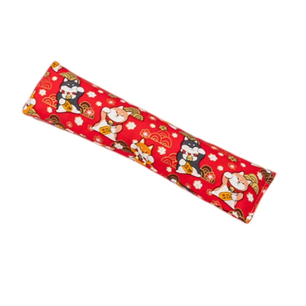 Catnip Kicker Pillow Toys Interactive Cat Kicker Chew Gift Toy Bite Resistant Catnip Filled Cartoon Mice