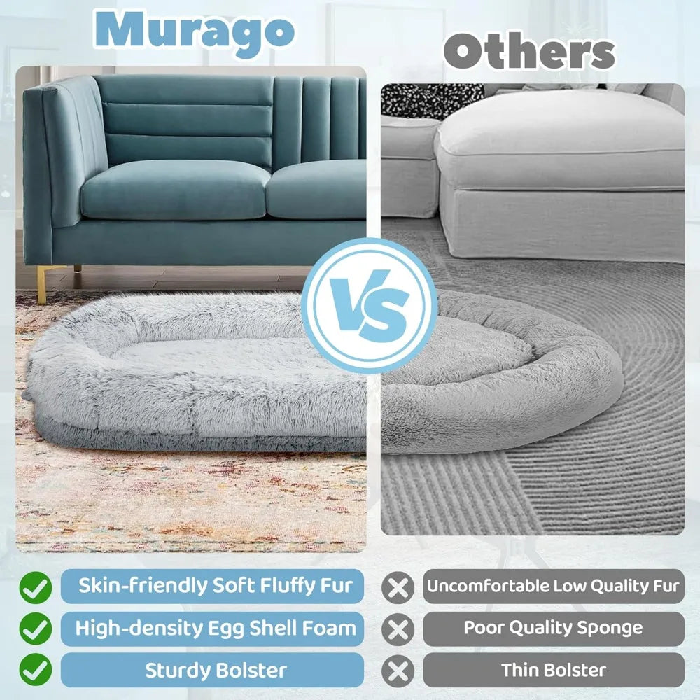 Orthopedic Dog Bed With Removable Cover