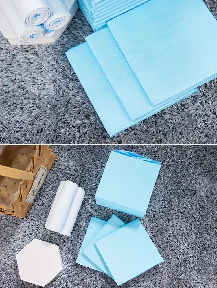 20 large pet pee pads, highly absorbent disposable puppy training pads, leak-proof dog pee pads, odor control diaper pads, essen