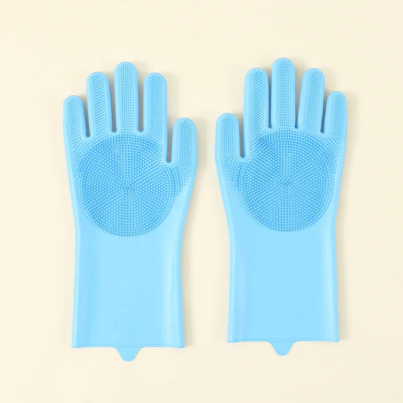 Pet Bath Gloves Thickened Bite Proof Dog Cat Grooming Cleaning Brush Accessories