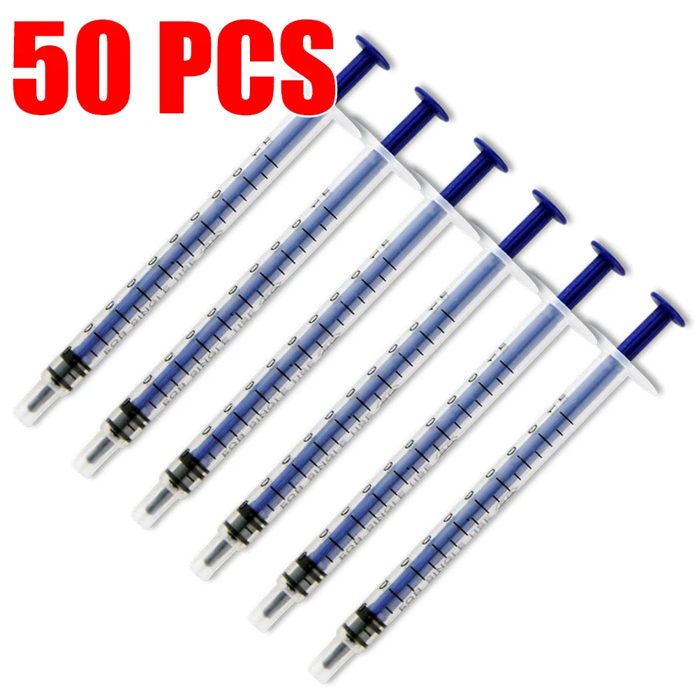 Choice Plastic Syringe Set No Needle For Nutrients Pack