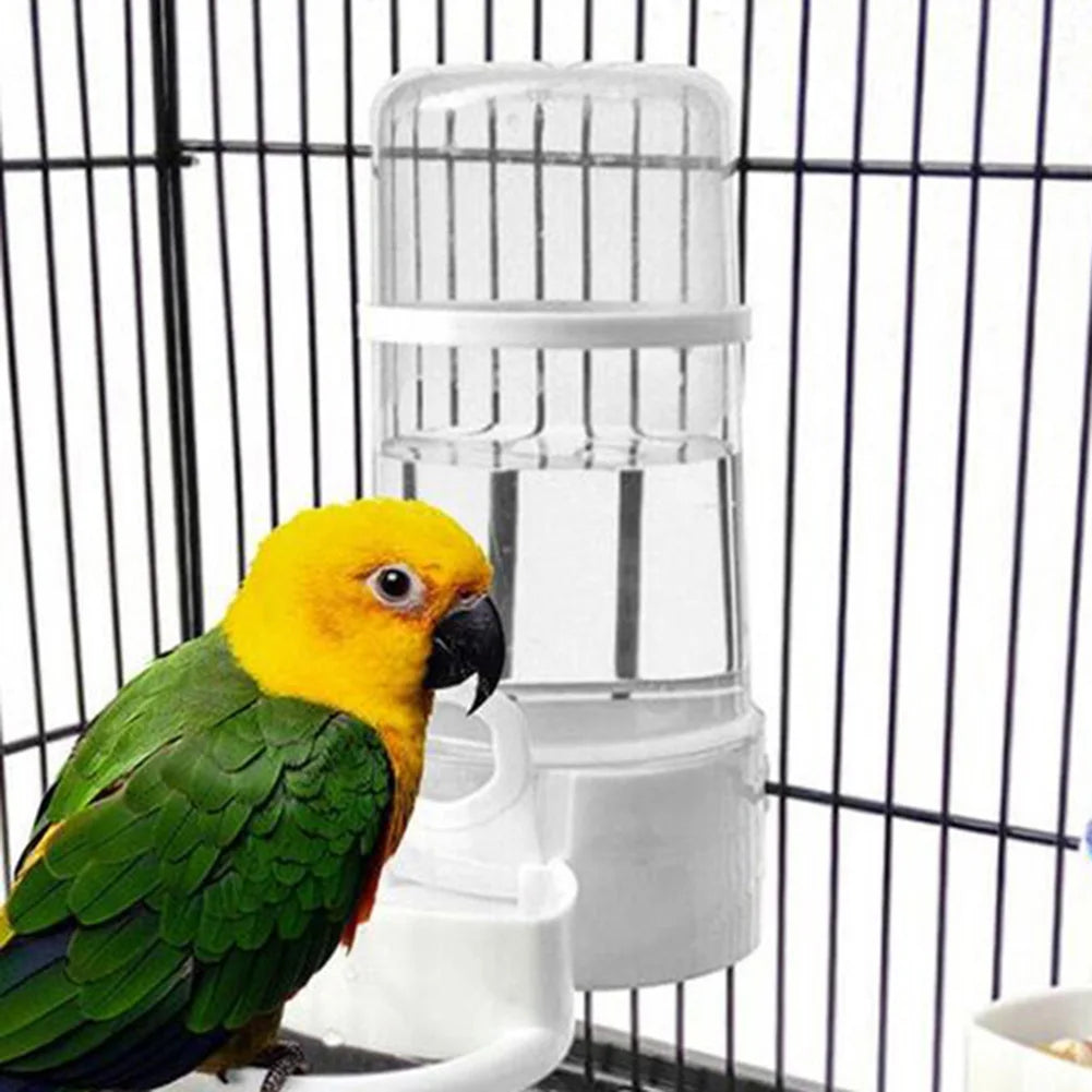 Bird Water Drinker Feeder Container Automatic Cage Bottle