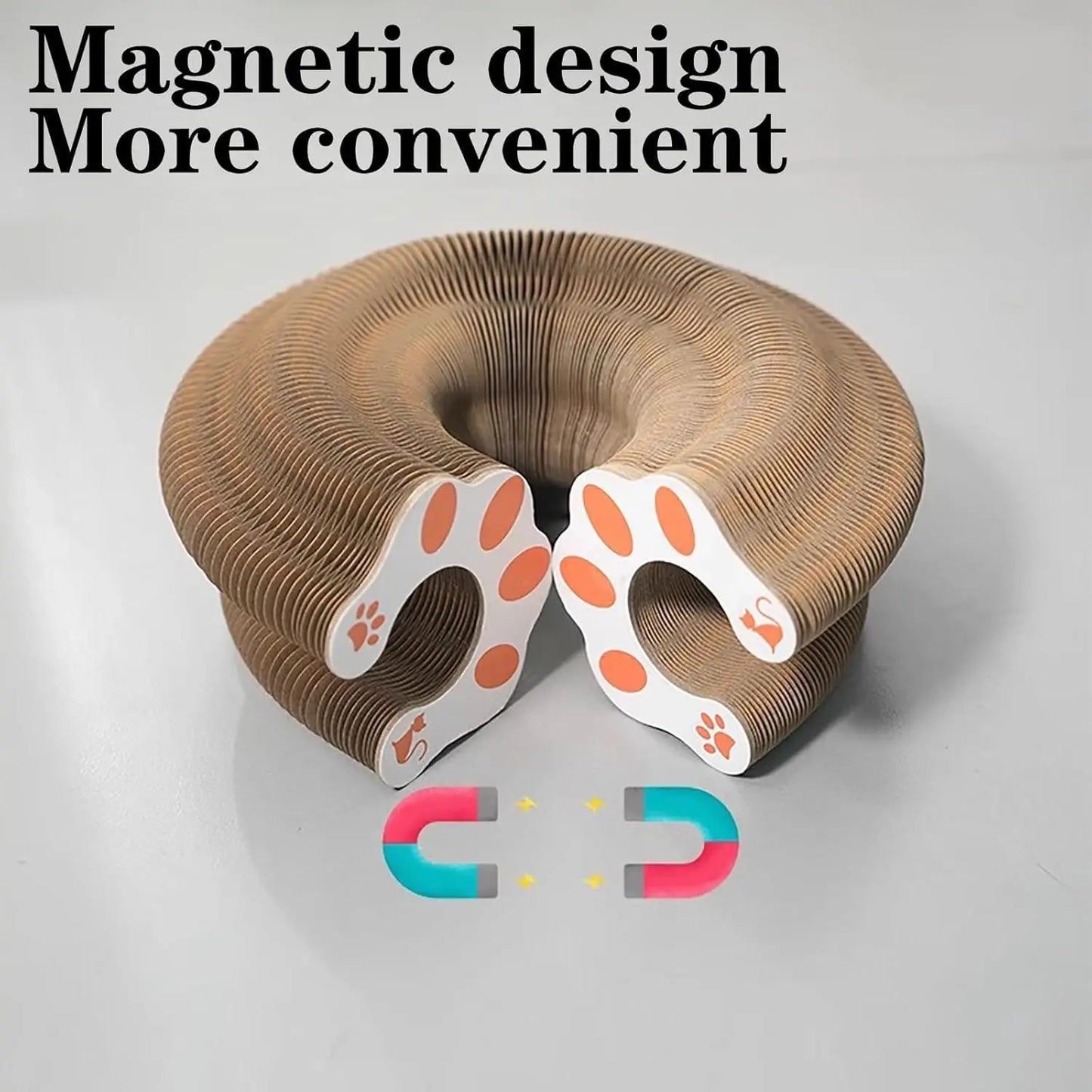 Kitty Kurlz Cat Toy, Marlene Kitty Kurlz, Kitty Curls Cat Toy, Magic Organ Cat Scratching Board Toy, Interactive Cat Ball Toy