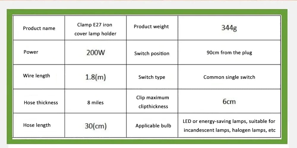 Choice E27 Reptile Heating Lamp Basking Lamp Stand Plus