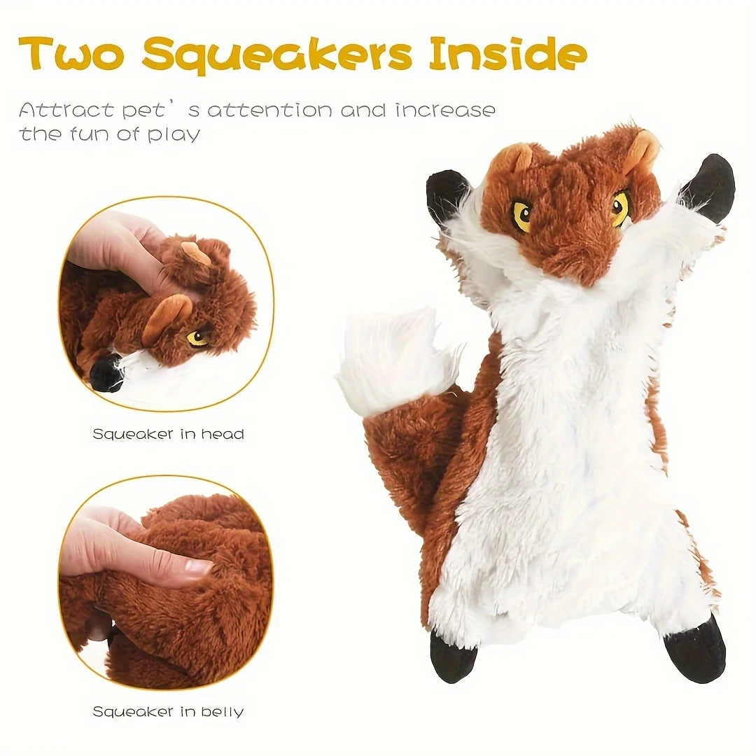 Hign-concerned Squeaky Plush Dog Toy for All Breeds