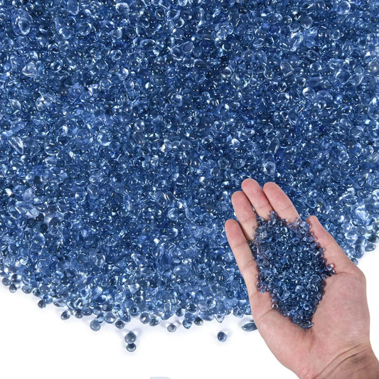 Clear Sea Glass Stones 1 Lb Aquarium Gravel Fish Tanks
