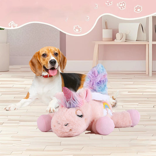 Unicorn Heartbeat Plush Dog Toy For Cats And Dogs Halloween