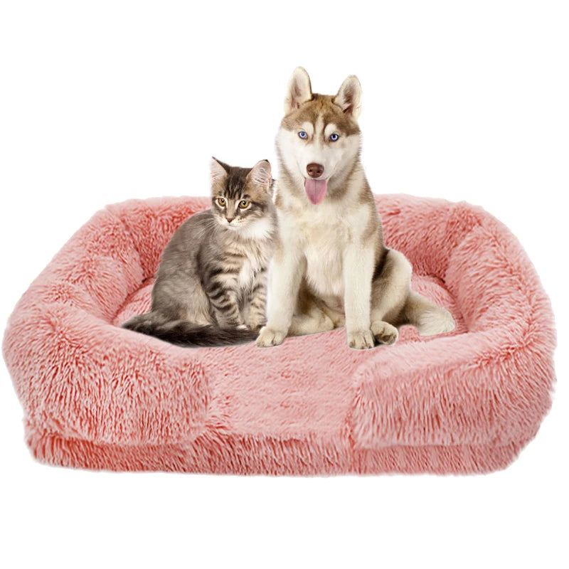 Jiangsu Orthopedic Dog Bed for Large Dogs With Plush Cover