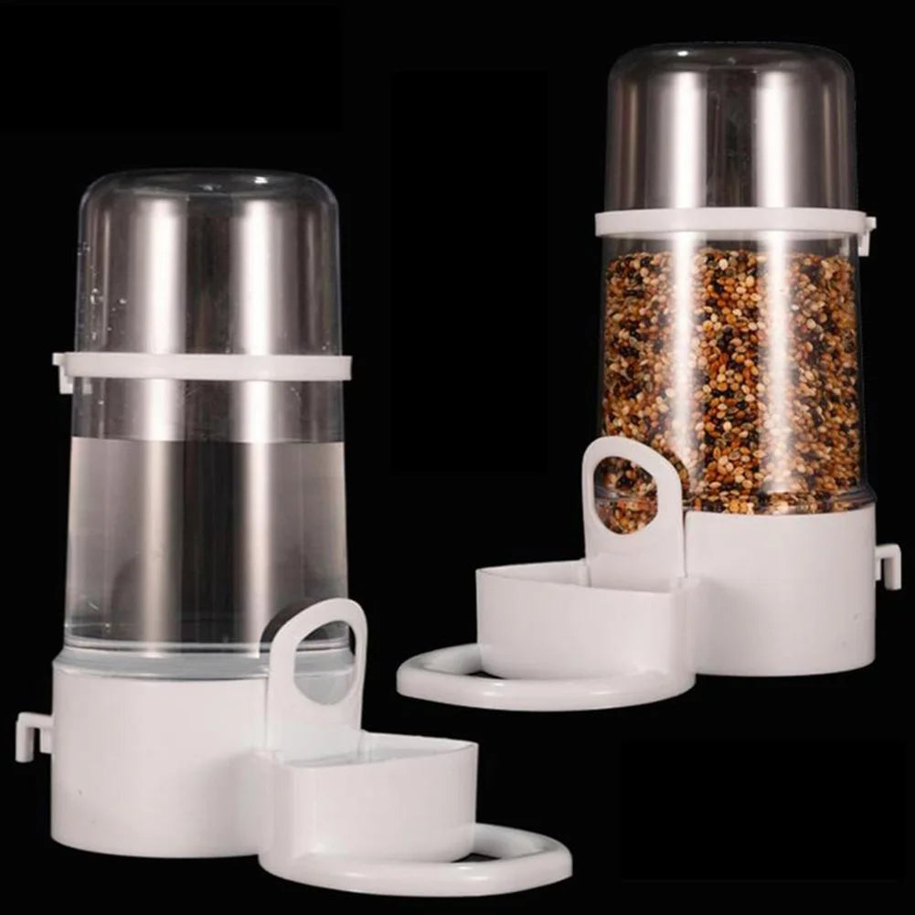 Bird Water Drinker Feeder Container Automatic Cage Bottle