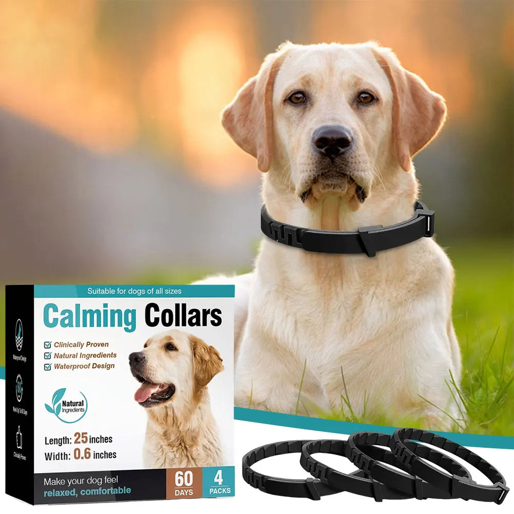 Winnereco Pet Calming Collar Stress And Anxiety Relief