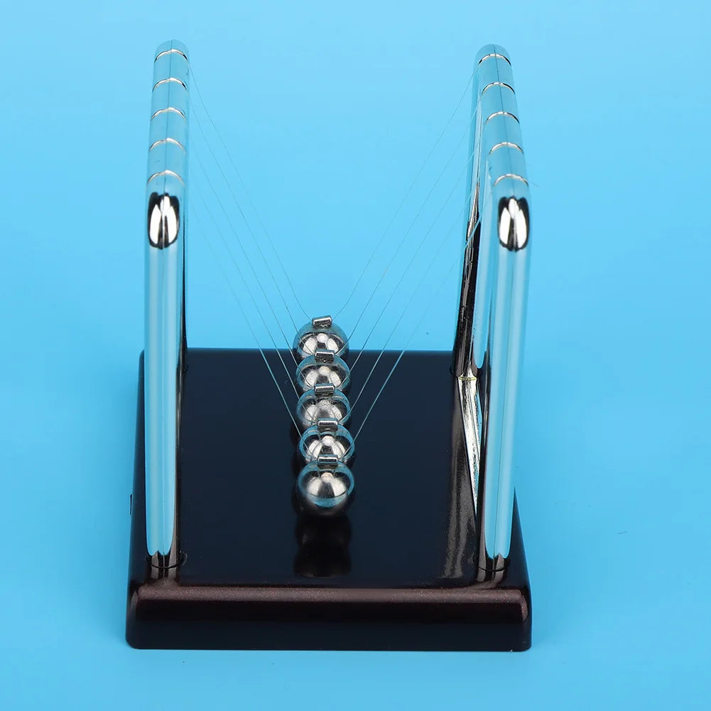 Square Shape Balance Pendulum Ball Toy Home Office Desk Table Ornament Gift
